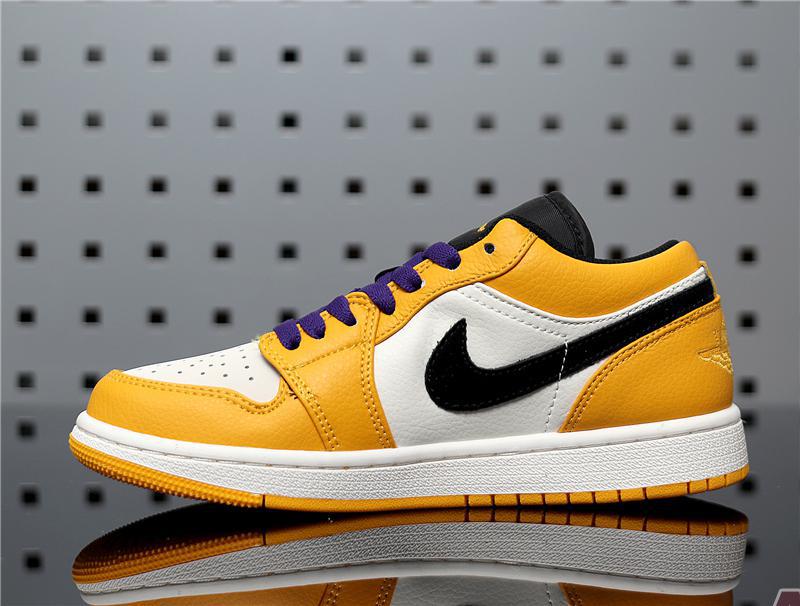 Air Jordan 1 Low "Lakers" 553558-700