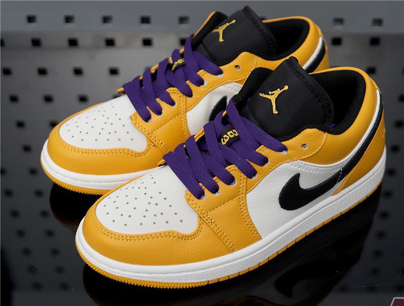 Air Jordan 1 Low "Lakers" 553558-700