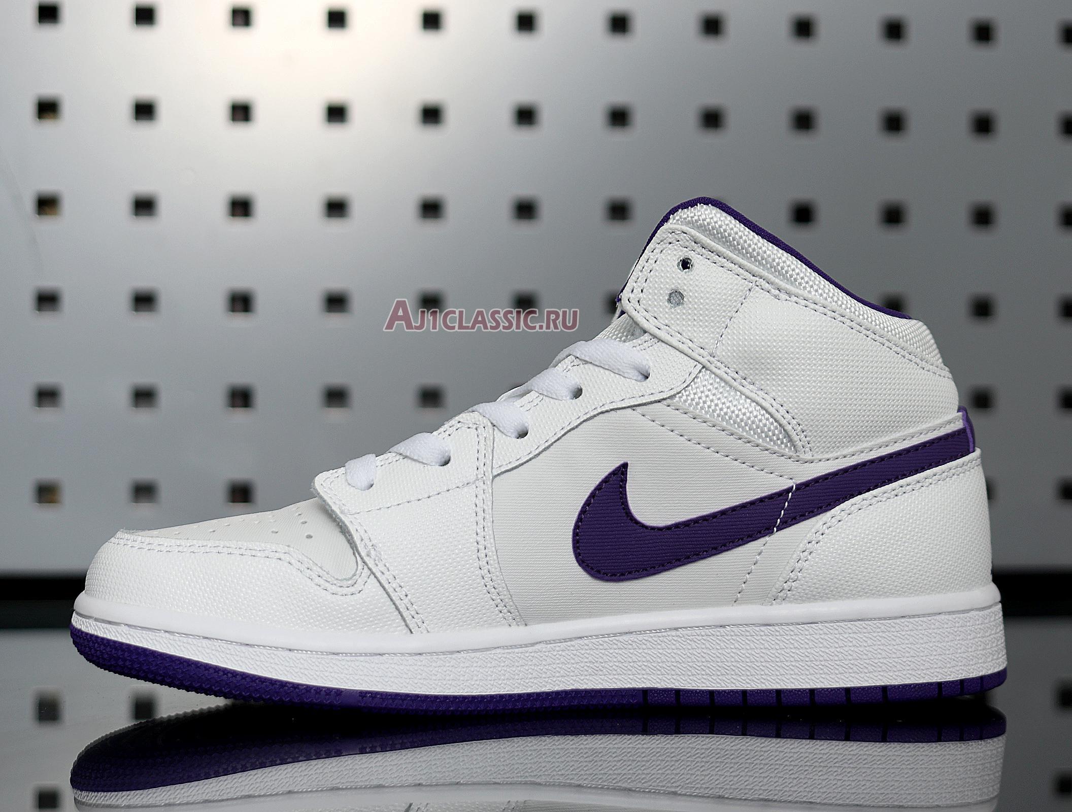 Air Jordan 1 Retro High "White Court Purple" 332148-137