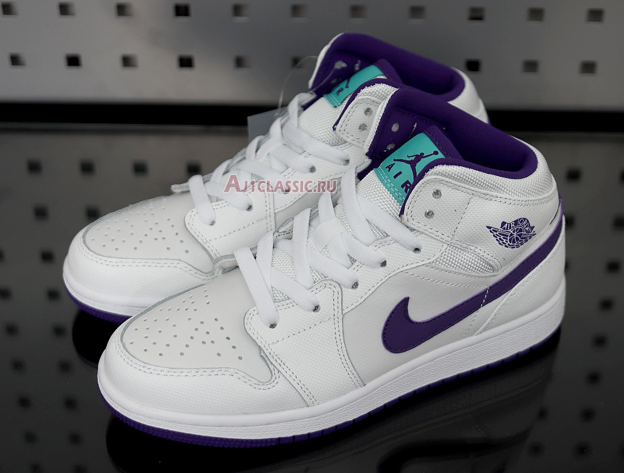 Air Jordan 1 Retro High "White Court Purple" 332148-137