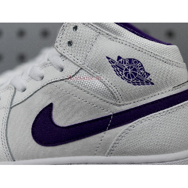 Air Jordan 1 Retro High White Court Purple 332148-137 White/Crt Purple-Lt Rtr-White Sneakers