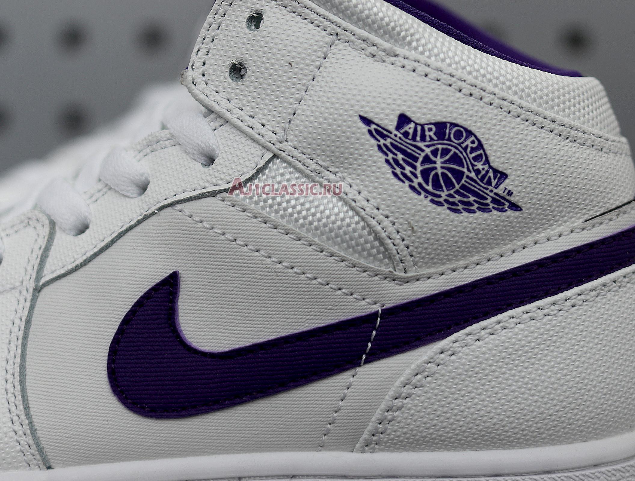 Air Jordan 1 Retro High "White Court Purple" 332148-137