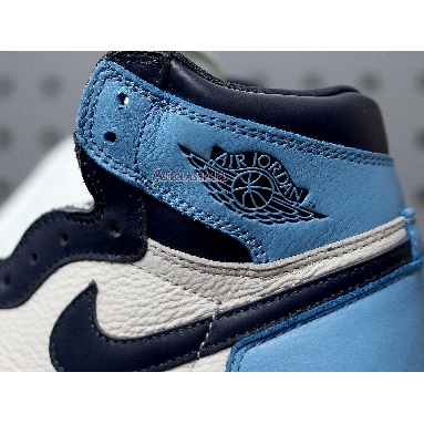 Air Jordan 1 Retro High OG Obsidian 555088-140 Sail/Obsidian-University Blue Sneakers