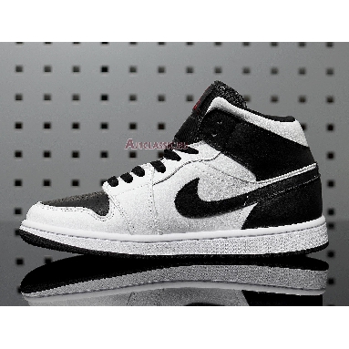 Air Jordan 1 Mid White Black BQ6472-101 White/Black Mens Womens Shoes