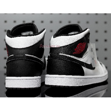 Air Jordan 1 Mid White Black BQ6472-101 White/Black Mens Womens Shoes