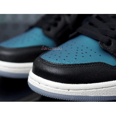 Air Jordan 1 Mid Metallic Turquoise BQ6472-009 Metallic Turqouise/White Mens Womens Shoes