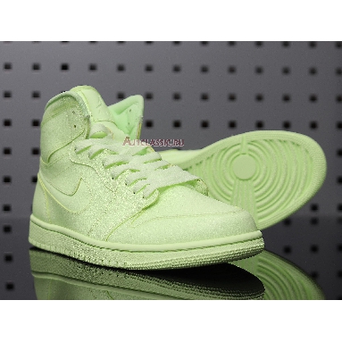 Air Jordan 1 High Premium Barely Volt AH7389-700 Barely Volt/Barely Volt Sneakers