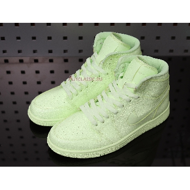 Air Jordan 1 High Premium Barely Volt AH7389-700 Barely Volt/Barely Volt Sneakers