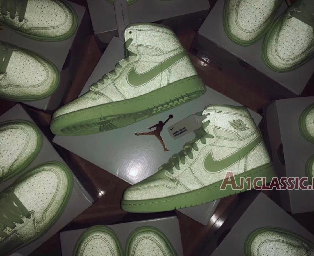 Air Jordan 1 High Premium "Barely Volt" AH7389-700