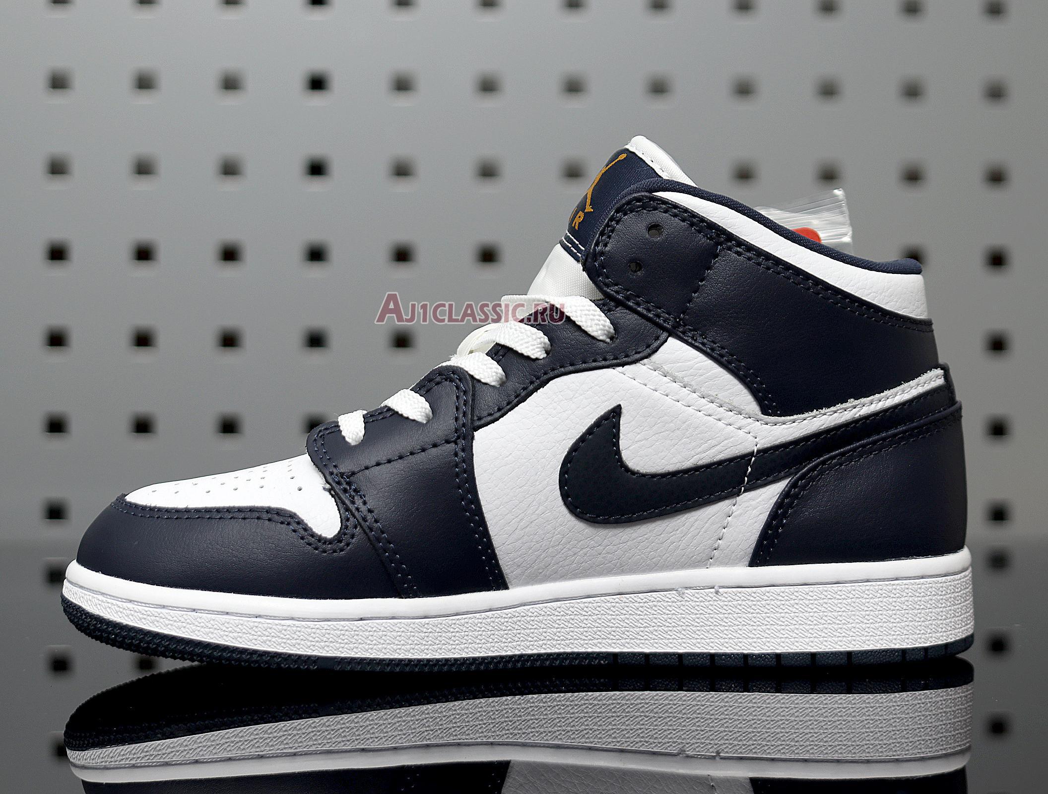 Air Jordan 1 Mid "Obsidian" 554724-174