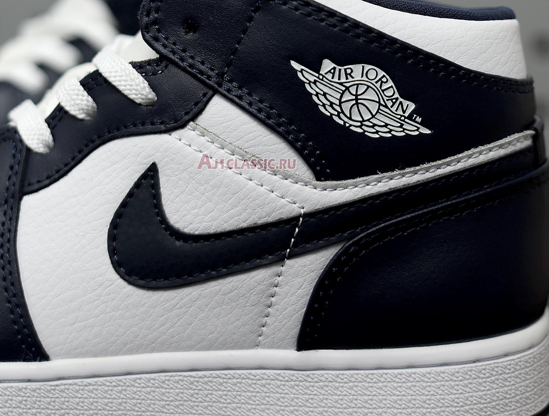 Air Jordan 1 Mid "Obsidian" 554724-174