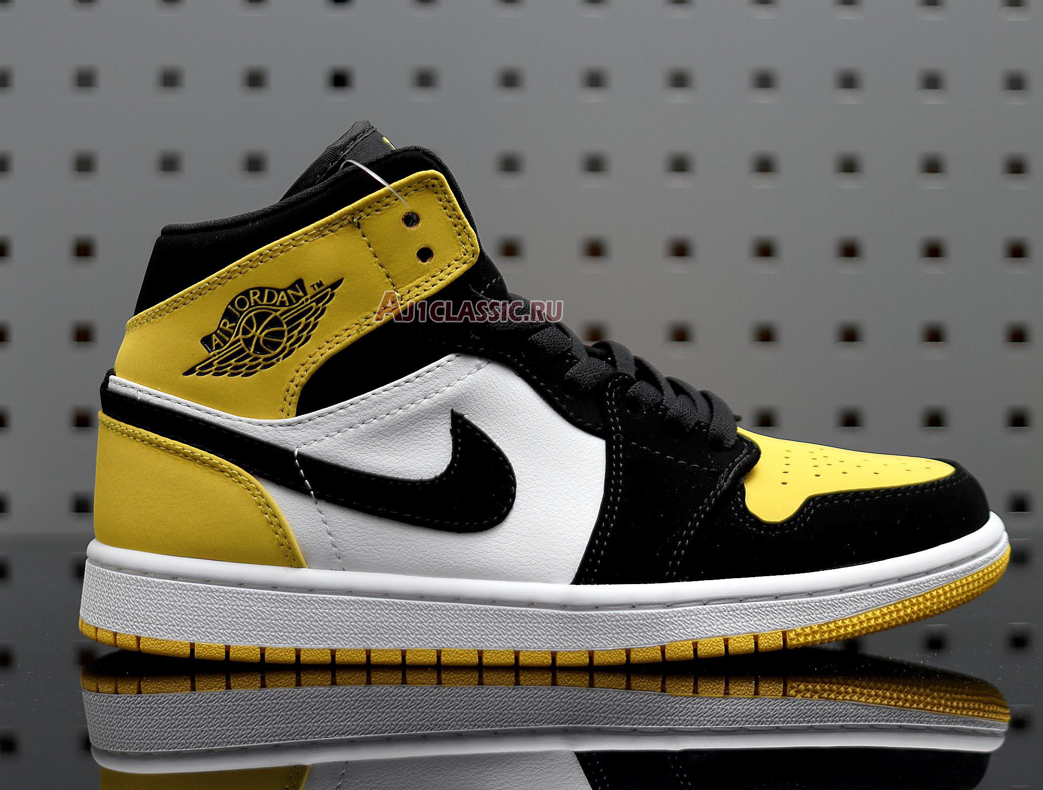 New Air Jordan 1 Mid SE "Yellow Toe" 852542-071 Shoes