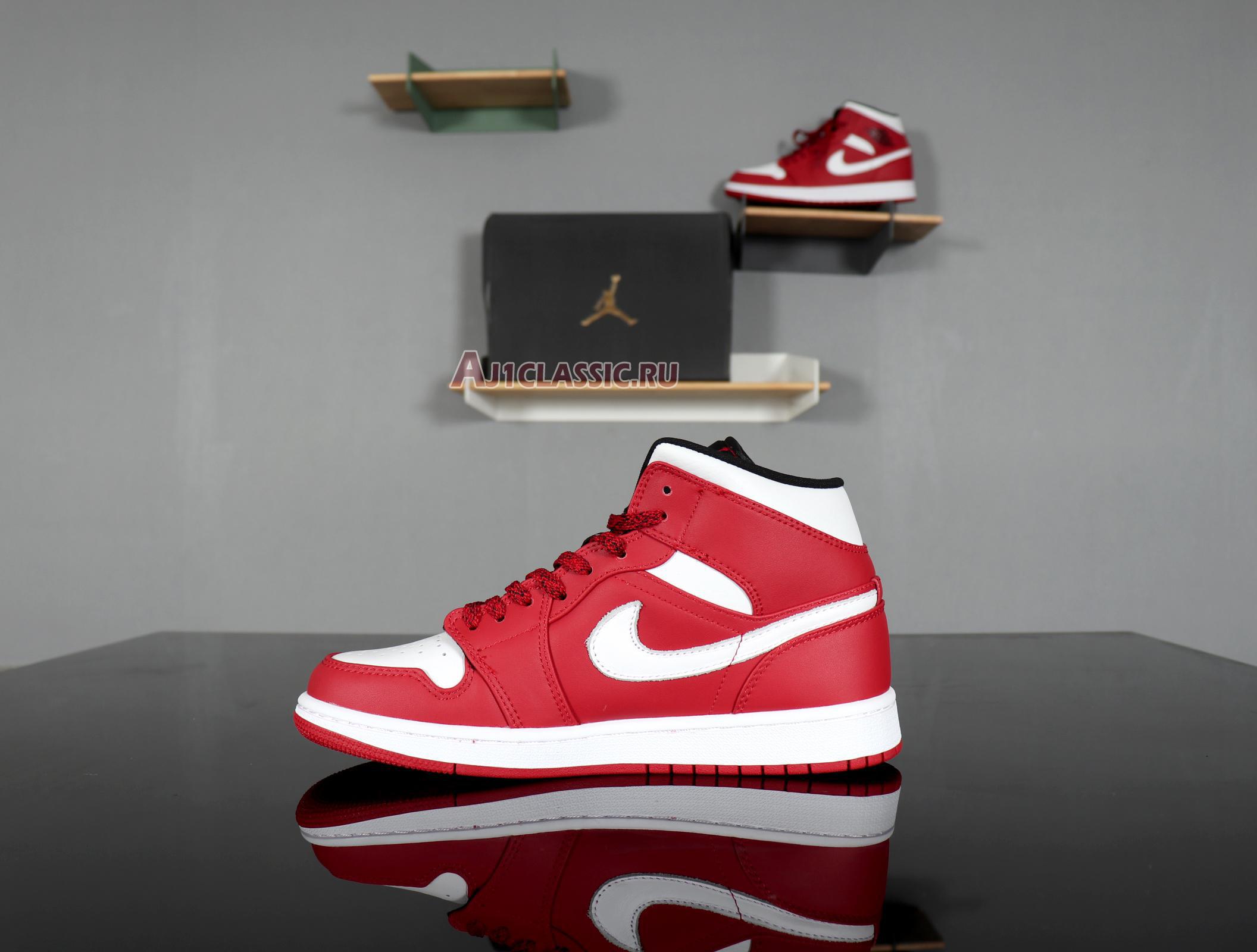 Air Jordan 1 Mid "Gym Red" 554724-605