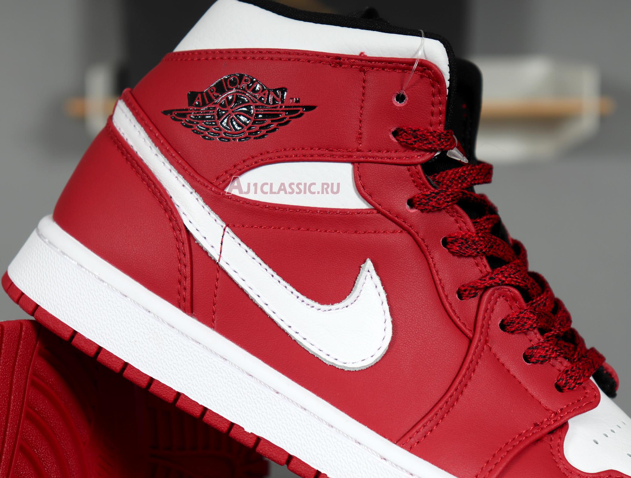 Air Jordan 1 Mid "Gym Red" 554724-605