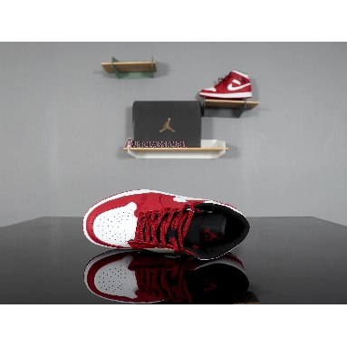 Air Jordan 1 Mid Gym Red 554724-605 Gym Red/White Sneakers