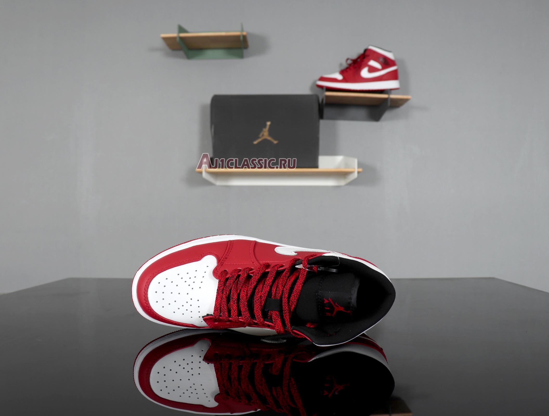 Air Jordan 1 Mid "Gym Red" 554724-605