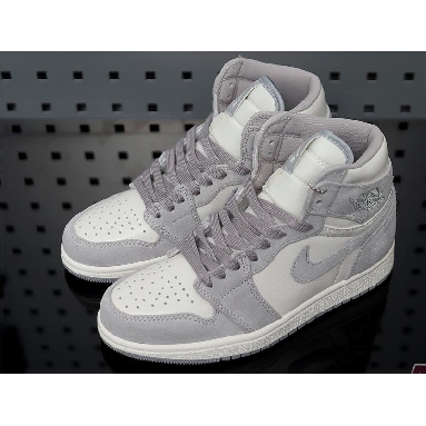 Air Jordan 1 High Premium Atmosphere Grey AH7389-101 Pale Ivory/Atmosphere Grey-Pale Ivory Mens Womens Shoes