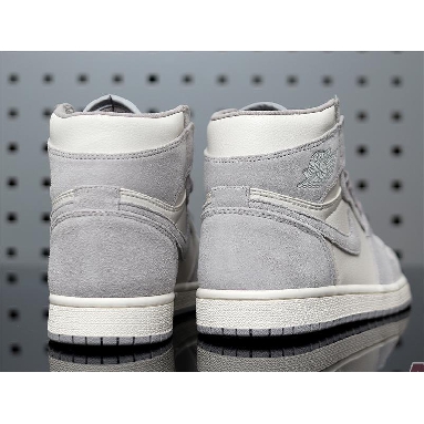 Air Jordan 1 High Premium Atmosphere Grey AH7389-101 Pale Ivory/Atmosphere Grey-Pale Ivory Mens Womens Shoes