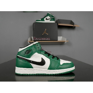 Air Jordan 1 Mid Pine Green 852542-301 Pine Green/Sail-Black Sneakers