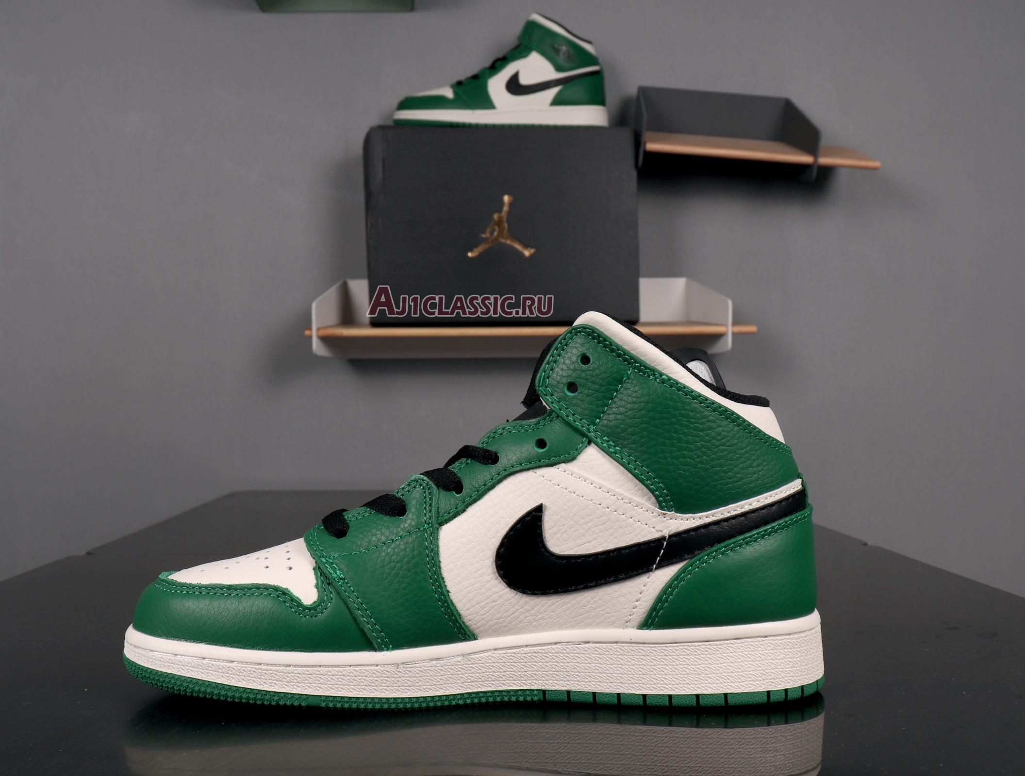 Air Jordan 1 Mid "Pine Green" 852542-301