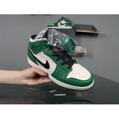 Air Jordan 1 Mid Pine Green 852542-301 Pine Green/Sail-Black Sneakers