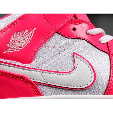 Air Jordan 1 Mid GS Hyper Pink 555112-611 Hyper Pink/White Mens Womens Shoes