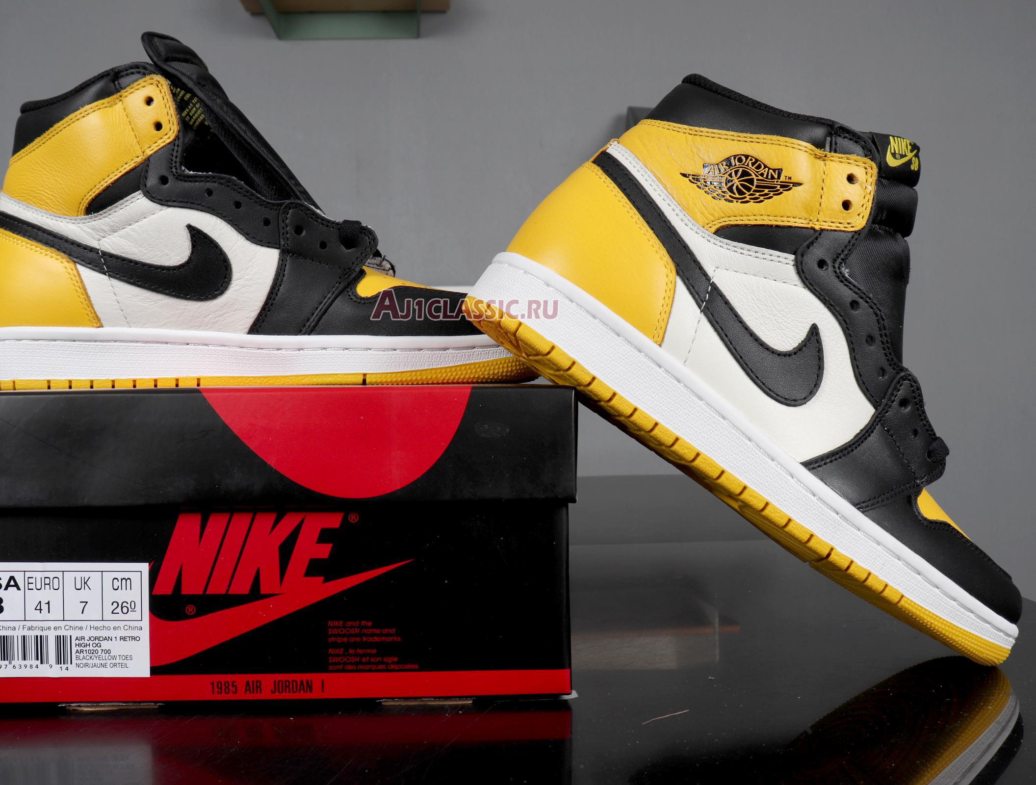 Air Jordan 1 Retro High OG "Yellow Toe" AR1020-700