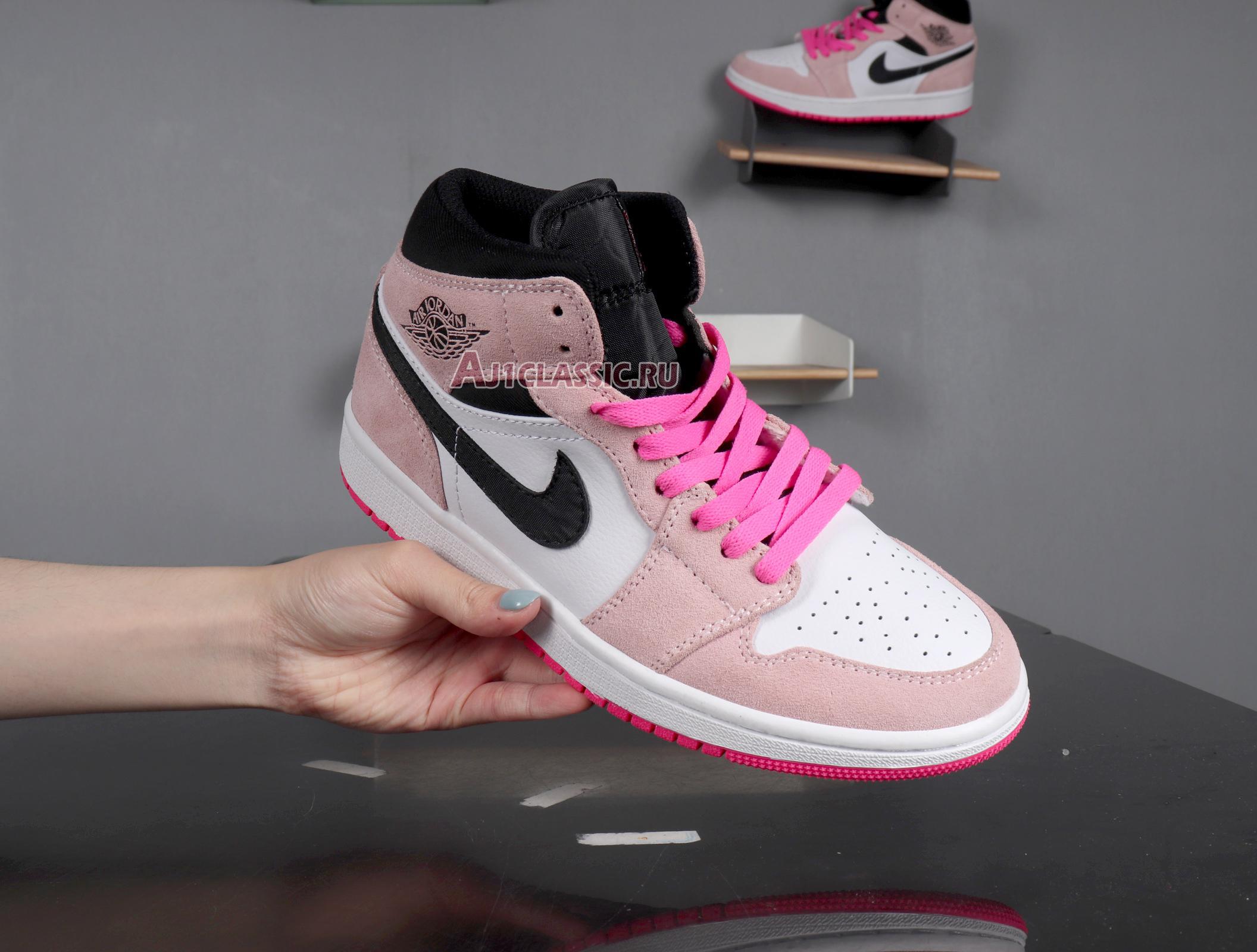 Air Jordan 1 Mid SE "Crimson Tint" 852542-801