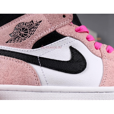 Air Jordan 1 Mid SE Crimson Tint 852542-801 Crimson Tint/Black-Sail-Hyper Pink Sneakers