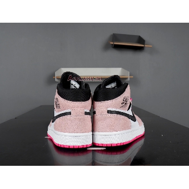 Air Jordan 1 Mid SE Crimson Tint 852542-801 Crimson Tint/Black-Sail-Hyper Pink Sneakers