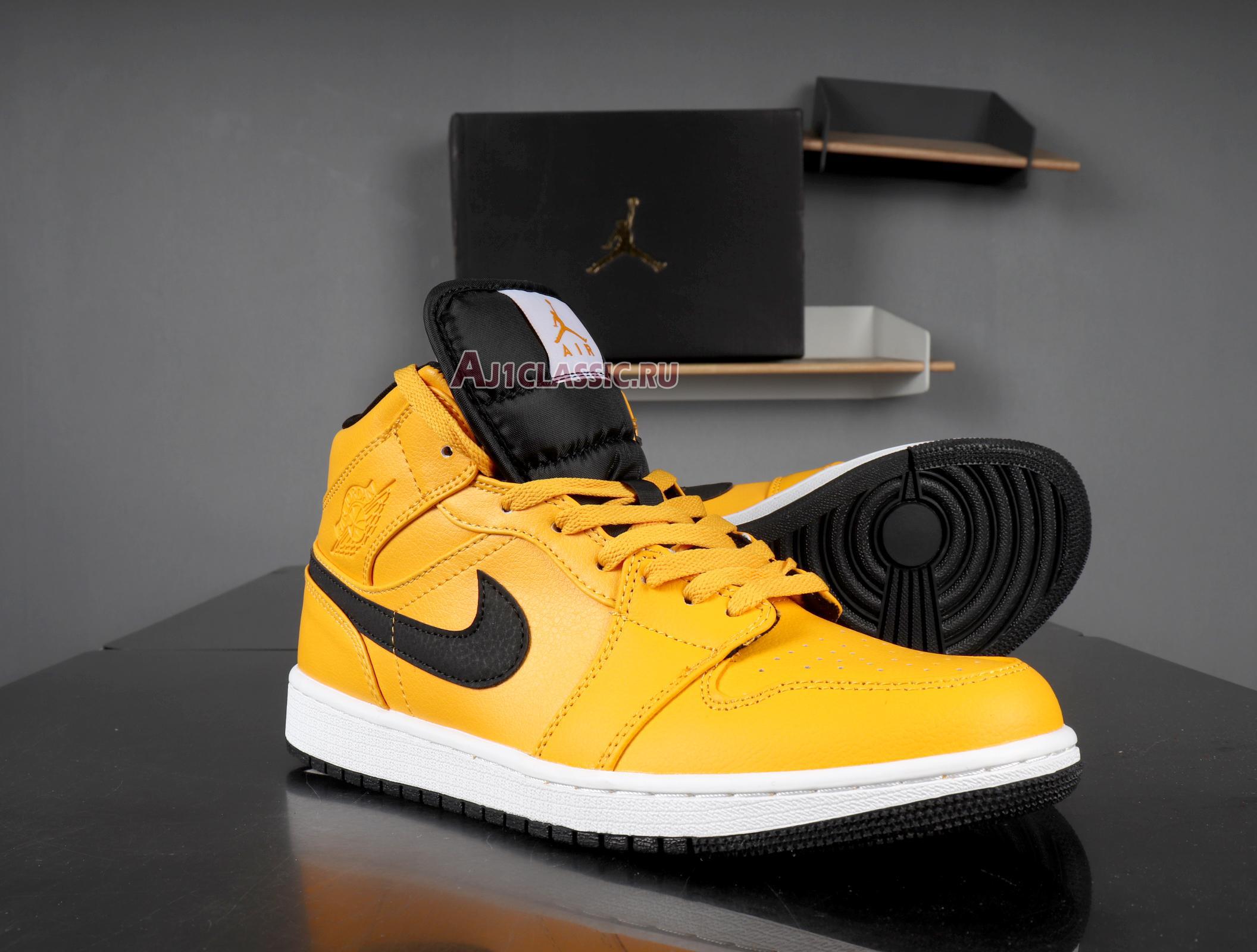 Air Jordan 1 Mid "Taxi Yellow" 554724-700