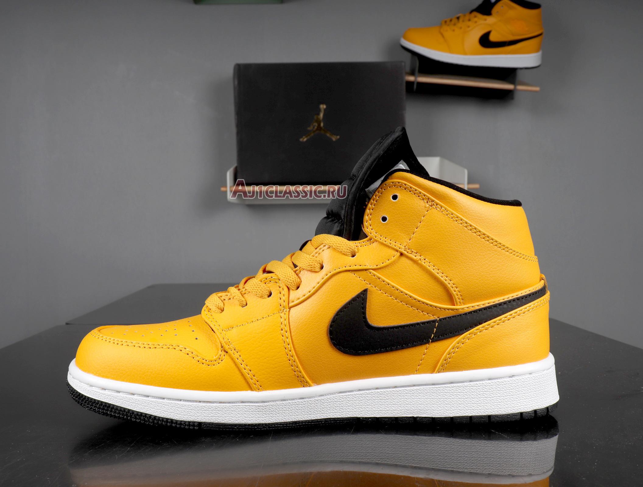 Air Jordan 1 Mid "Taxi Yellow" 554724-700