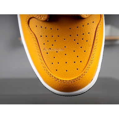 Air Jordan 1 Mid Taxi Yellow 554724-700 University Gold/White/Black/Yellow Sneakers