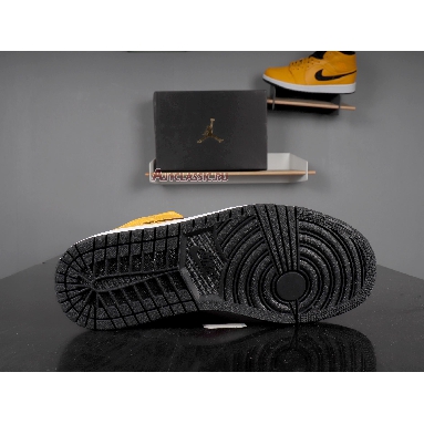 Air Jordan 1 Mid Taxi Yellow 554724-700 University Gold/White/Black/Yellow Sneakers