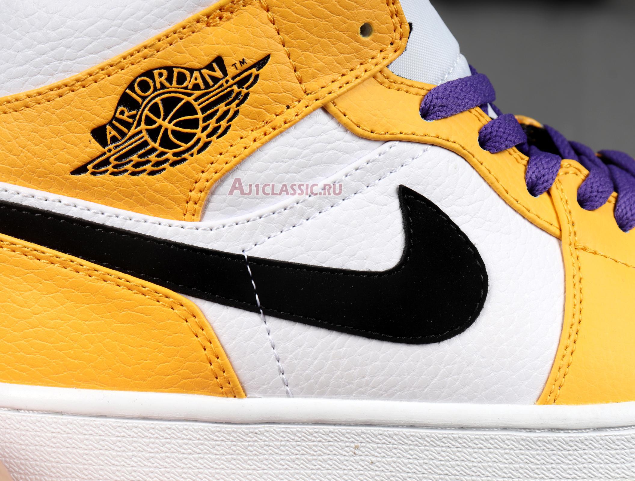 Air Jordan 1 Mid "Lakers" 852542-700