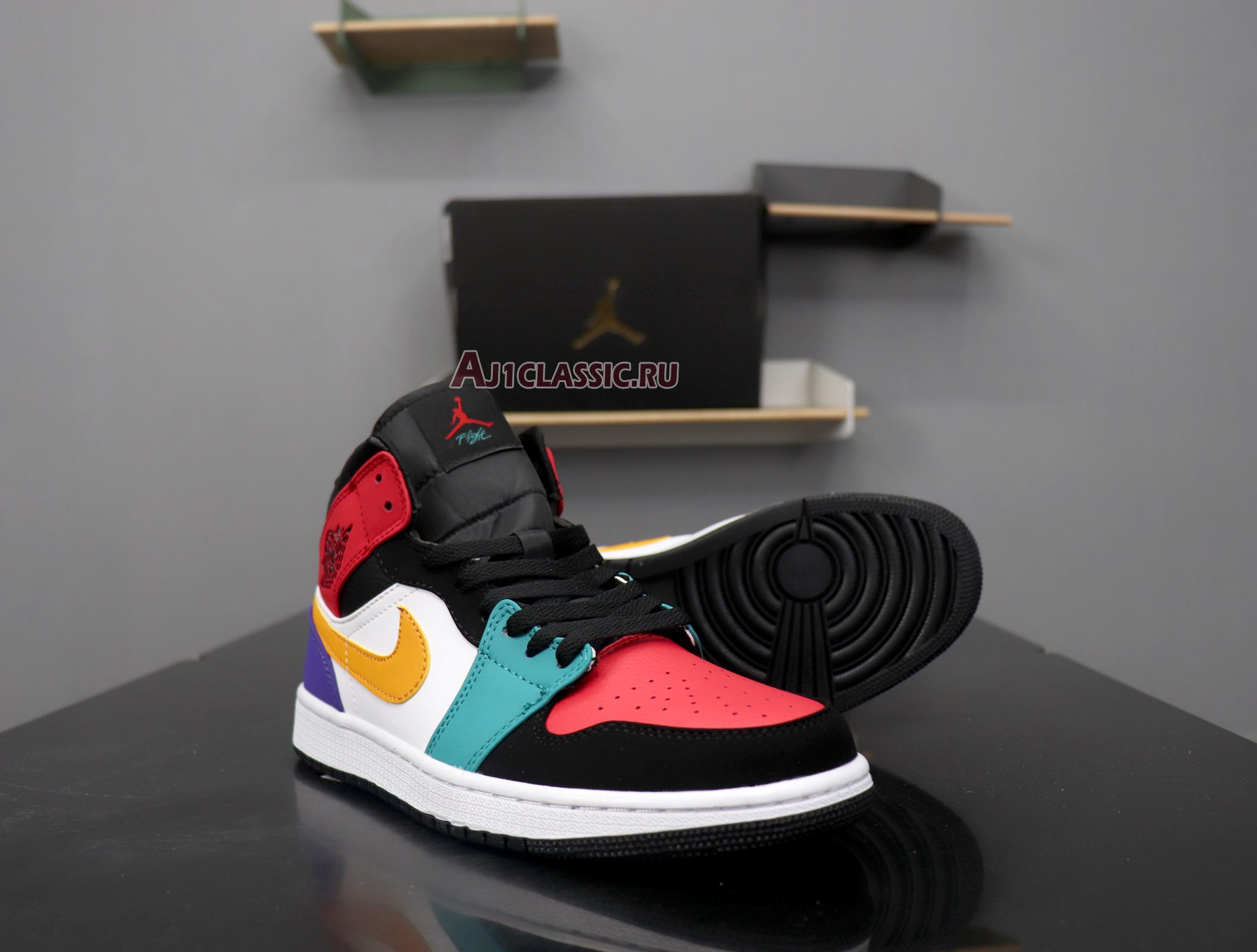 Air Jordan 1 Mid "Multi-Color" 554724-125