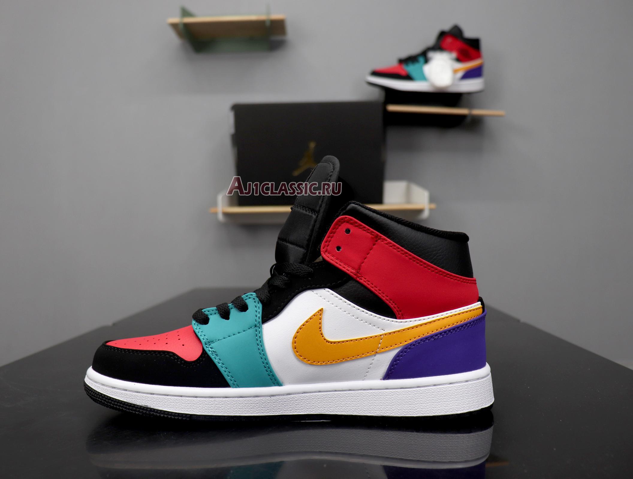 Air Jordan 1 Mid "Multi-Color" 554724-125