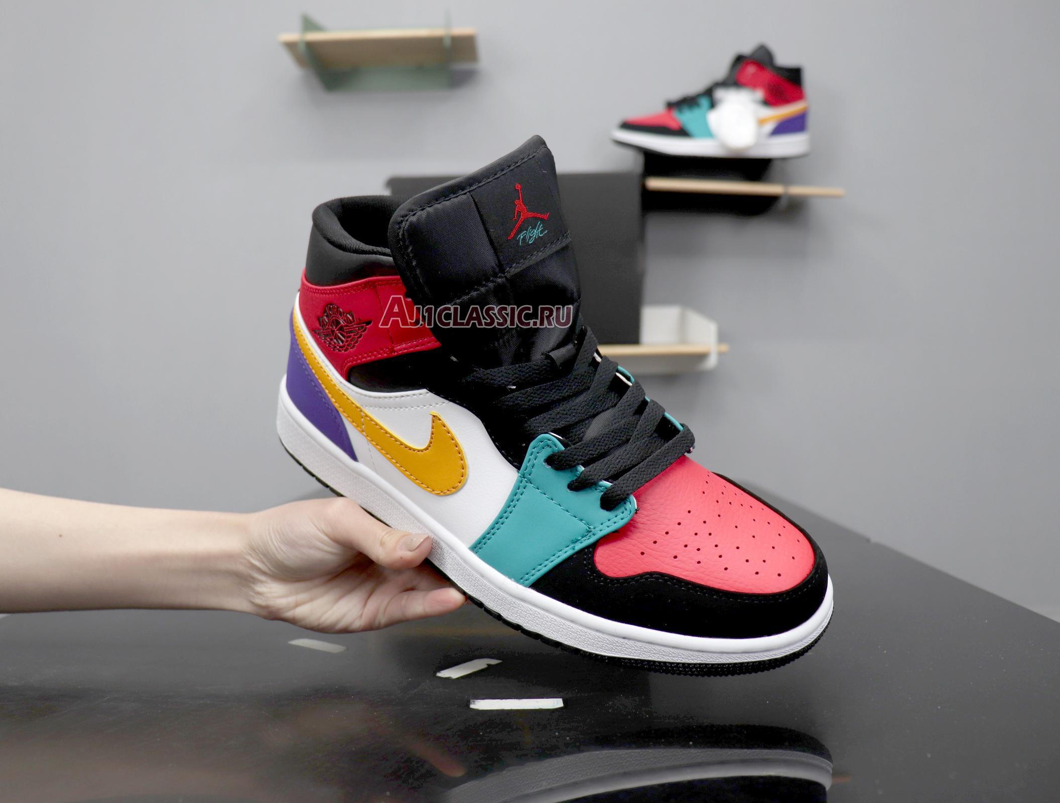 Air Jordan 1 Mid "Multi-Color" 554724-125