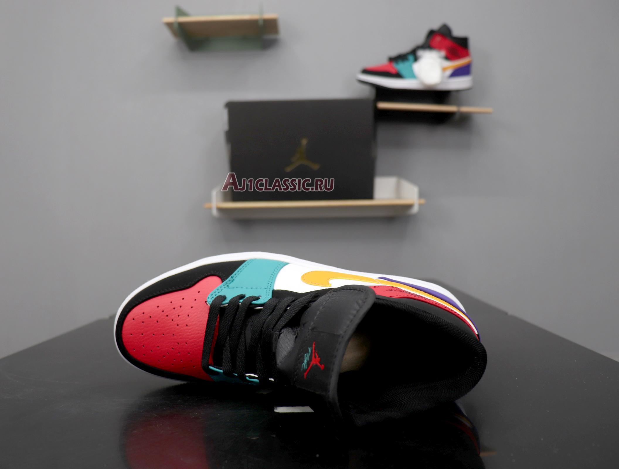 Air Jordan 1 Mid "Multi-Color" 554724-125