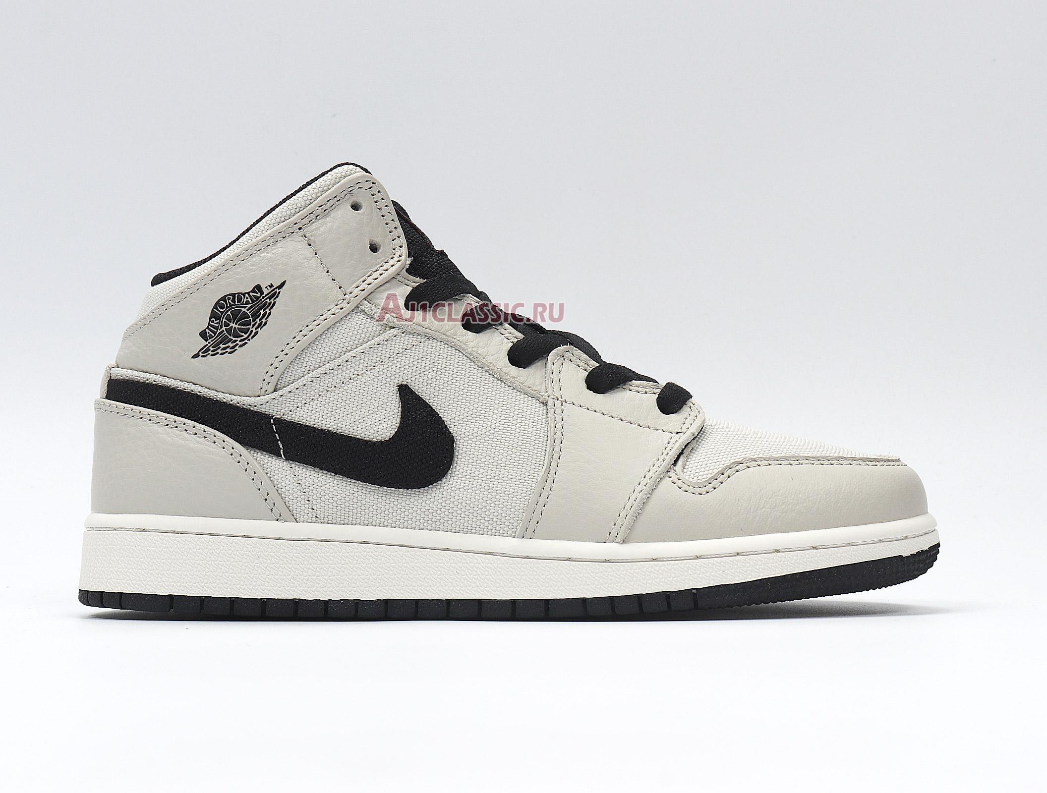 New Air Jordan 1 Retro Mid SE "Light Bone" 852542-002 Shoes