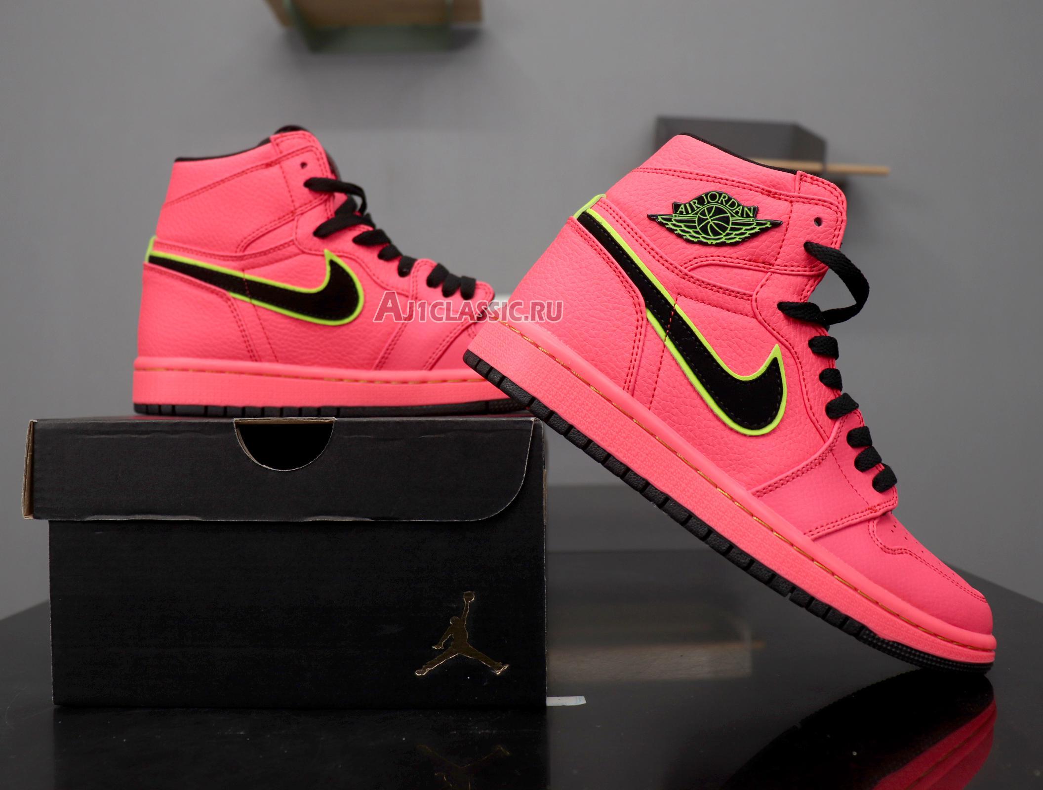 Air Jordan 1 High Premium "Hot Punch" AQ9131-600