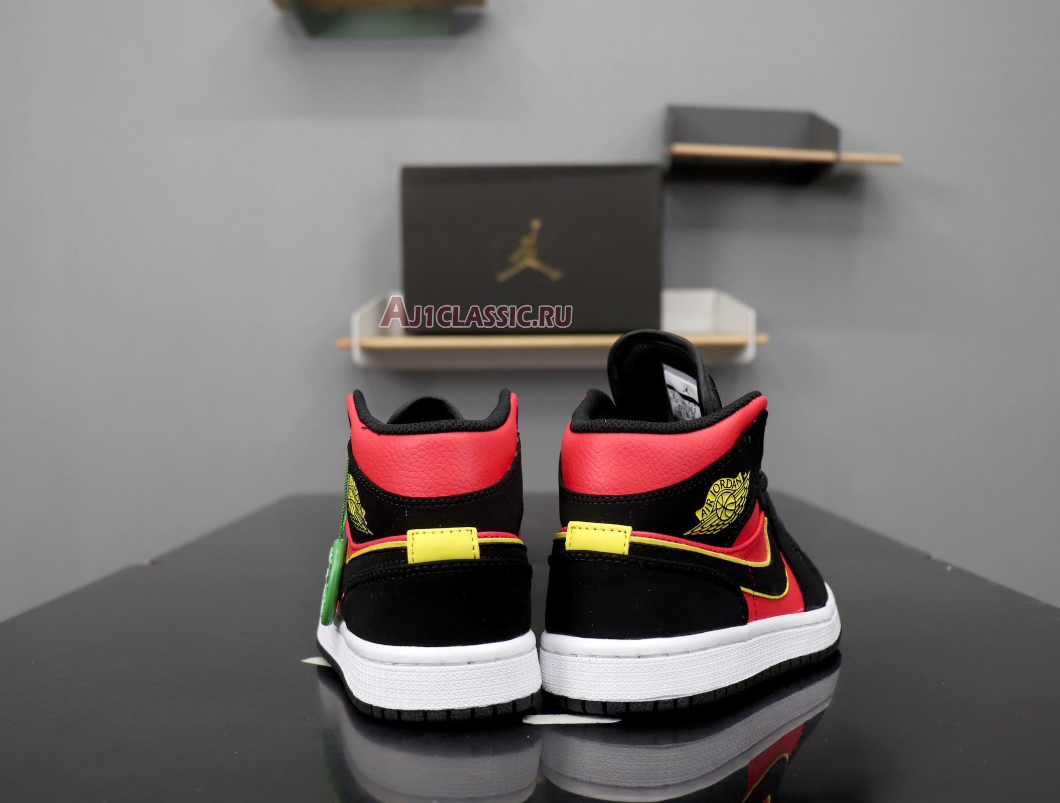 Air Jordan 1 Retro Mid "Hot Punch Volt" BQ6472-006