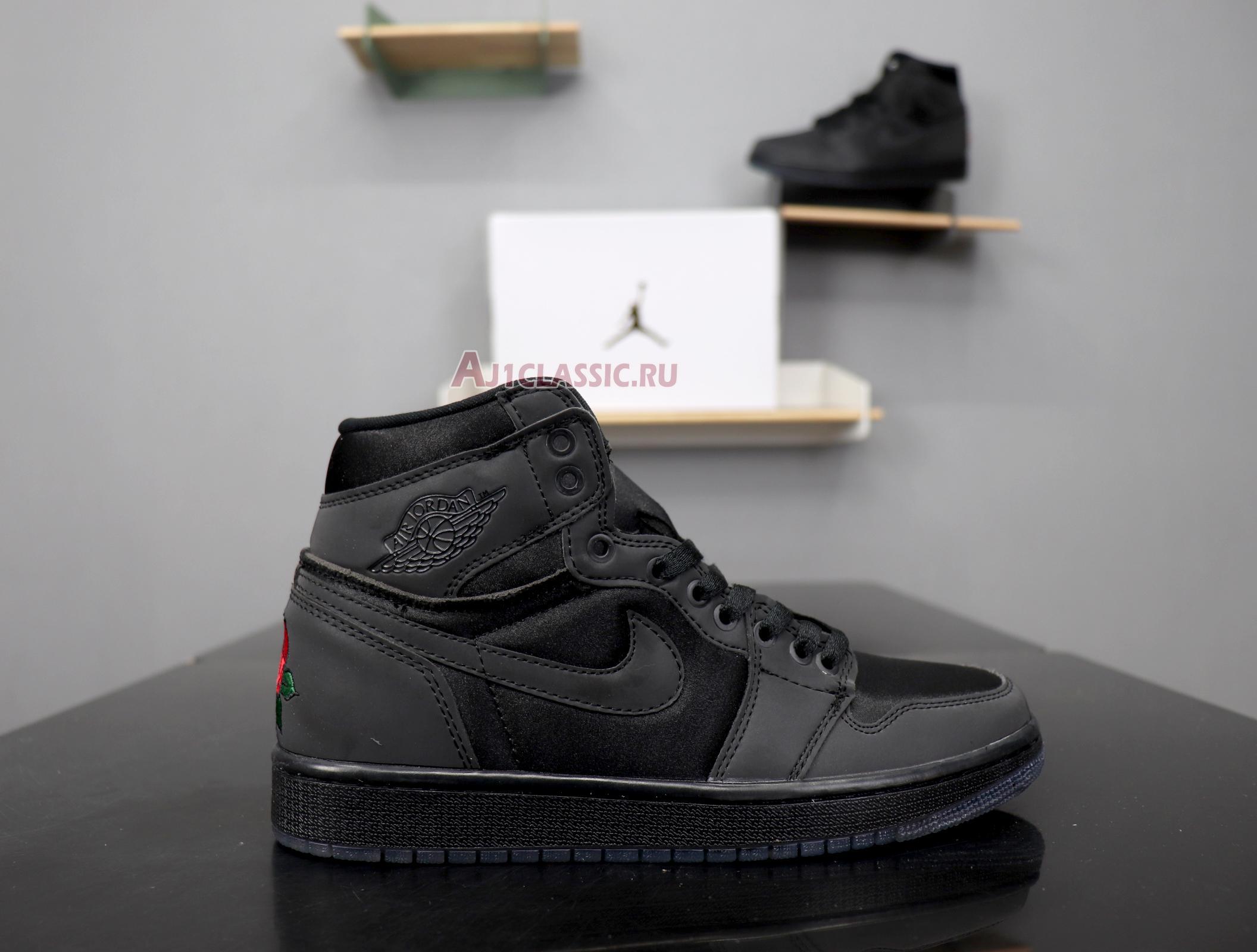 New Rox Brown x Air Jordan 1 Retro High OG "Black" BV1576-001 Shoes