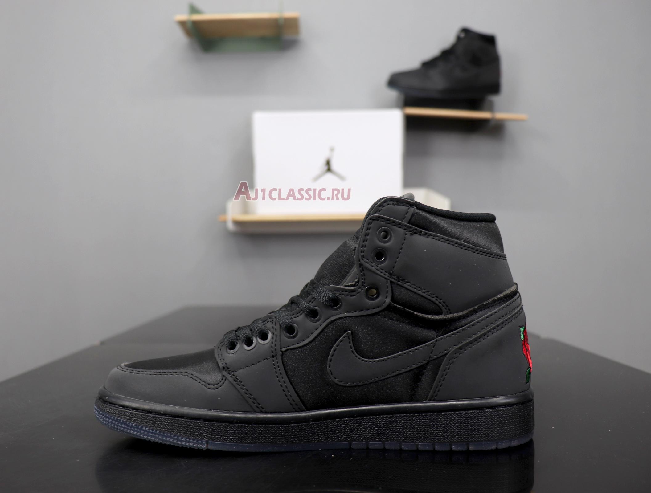 New Rox Brown x Air Jordan 1 Retro High OG "Black" BV1576-001 Shoes