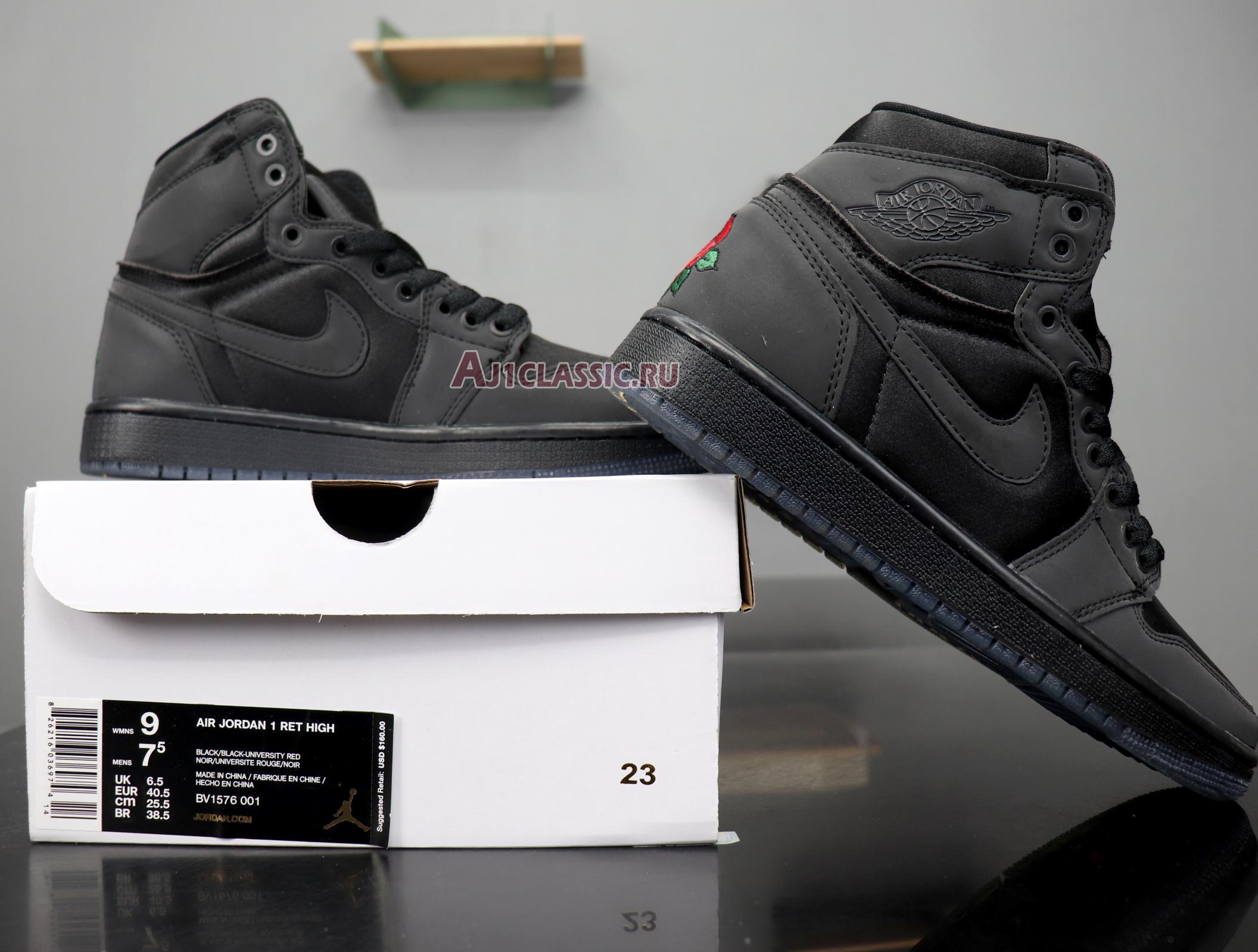 New Rox Brown x Air Jordan 1 Retro High OG "Black" BV1576-001 Shoes