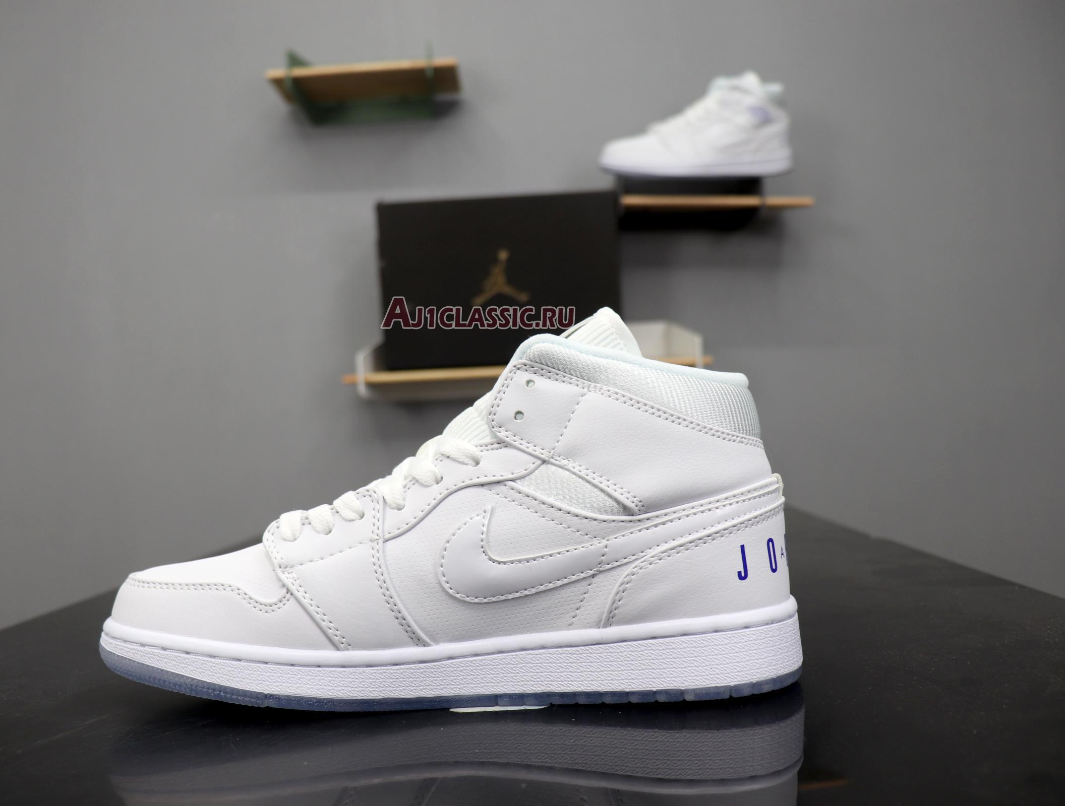 Air Jordan 1 Retro Mid "White Concord" BQ6578-100