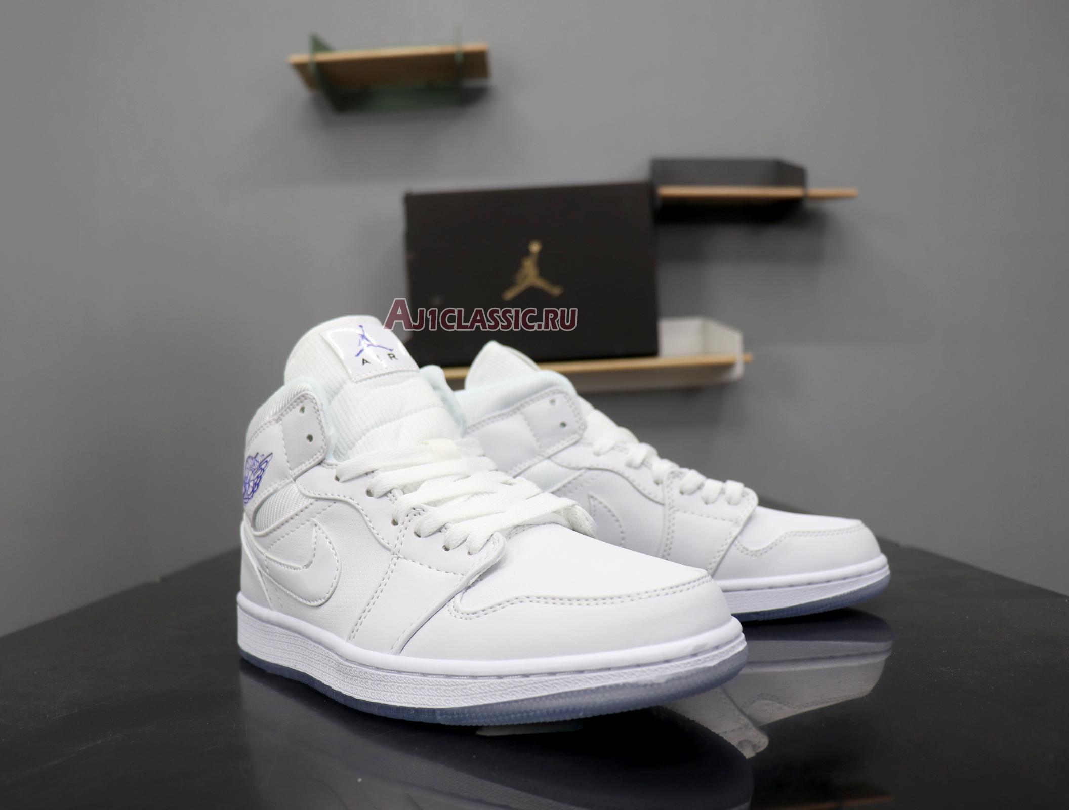 Air Jordan 1 Retro Mid "White Concord" BQ6578-100