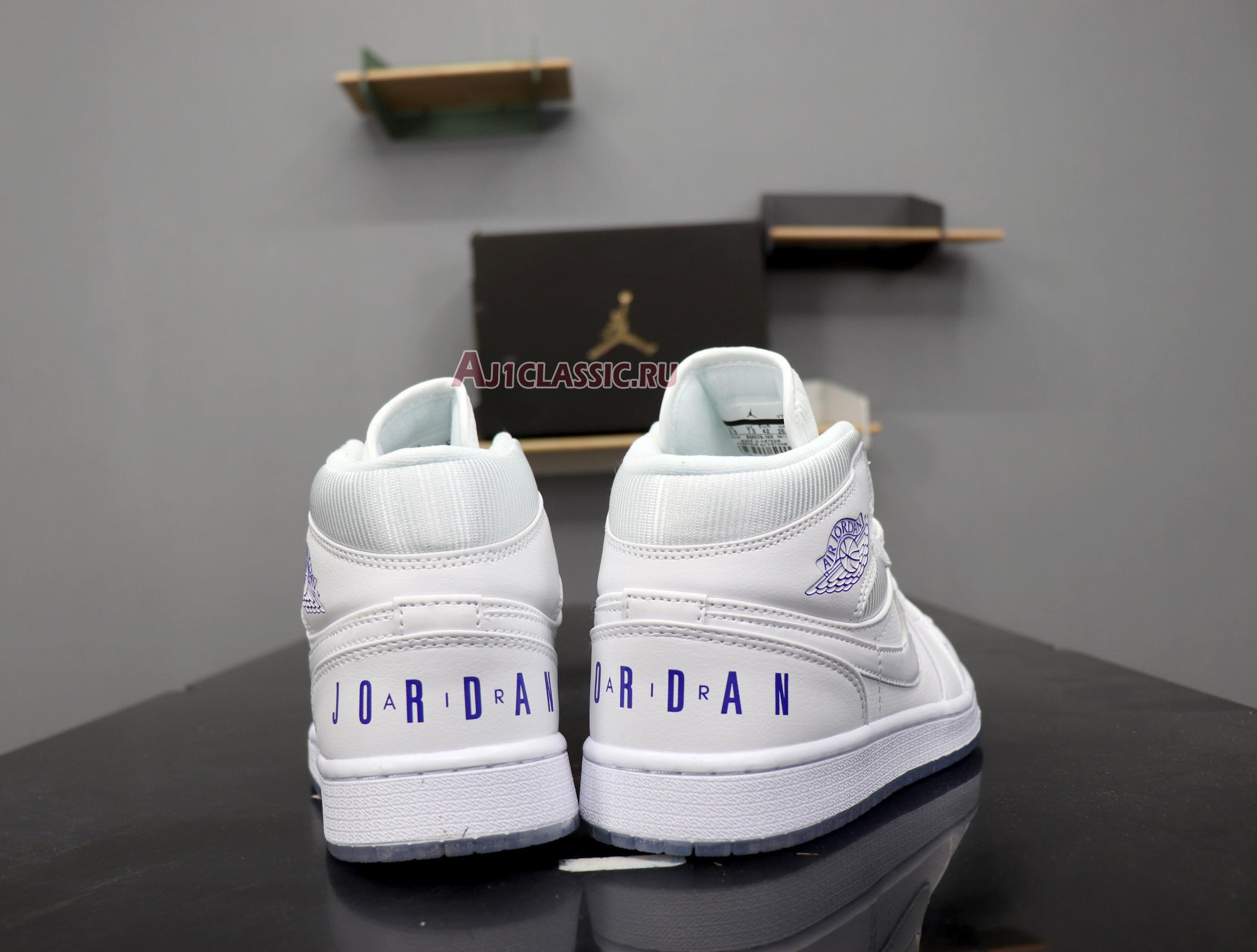 Air Jordan 1 Retro Mid "White Concord" BQ6578-100