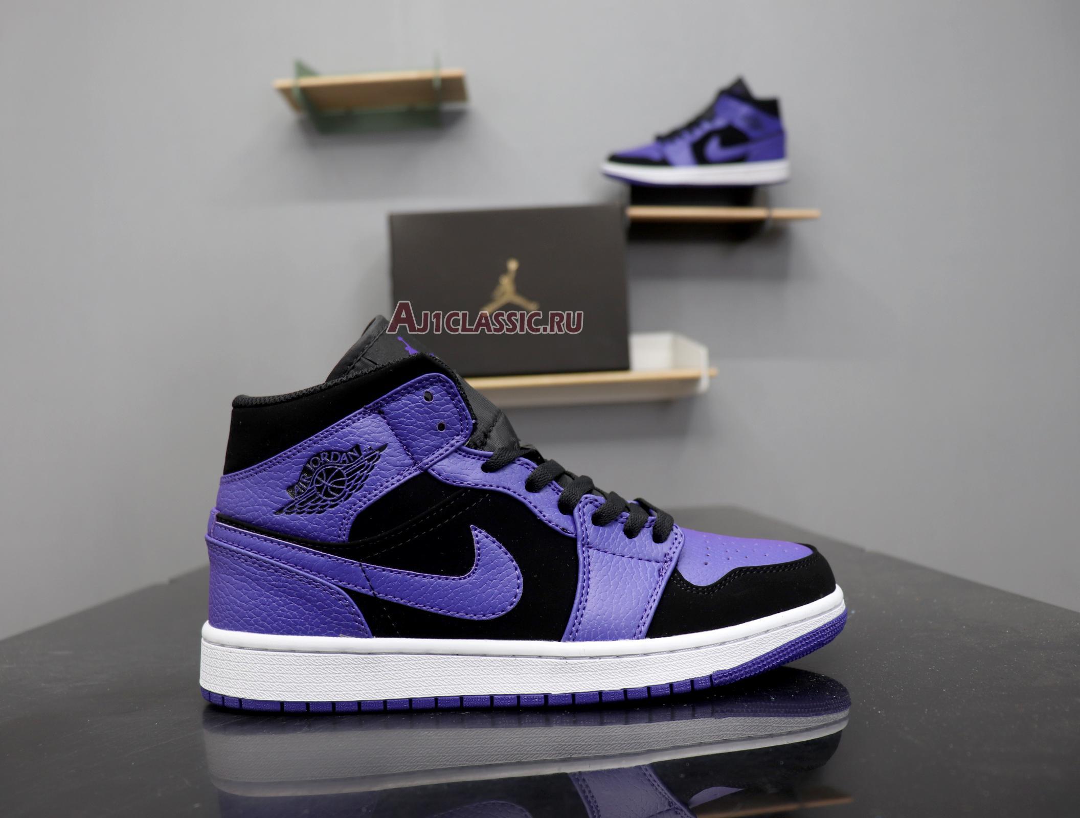 New Air Jordan 1 Mid "Dark Concord" 554724-051 Shoes