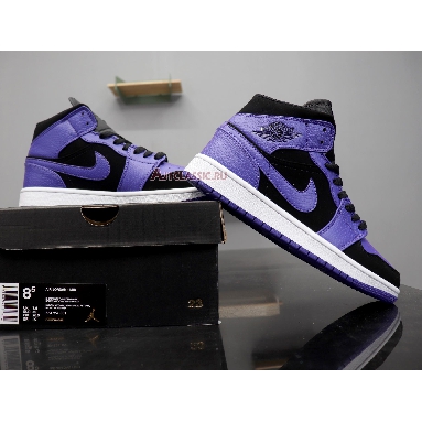 Air Jordan 1 Mid Dark Concord 554724-051 Black/Dark Concord-White Sneakers